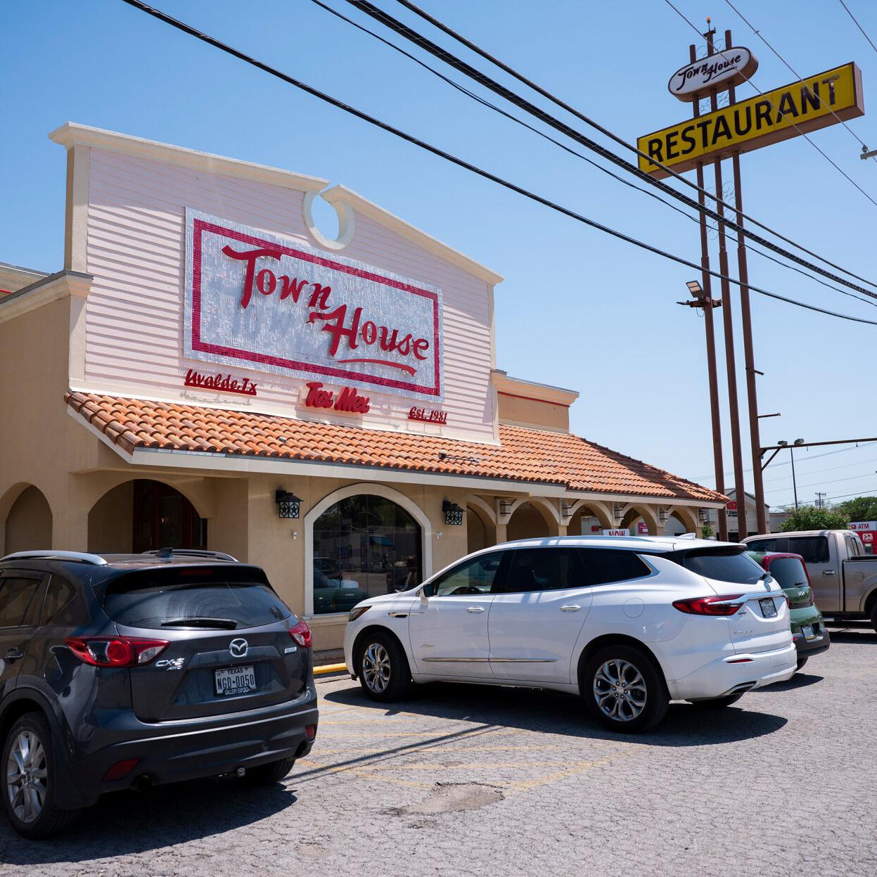 At their beloved Town House restaurant, the bereaved of Uvalde find little comfort